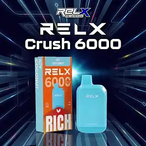 relx crush 6000-icy coconut