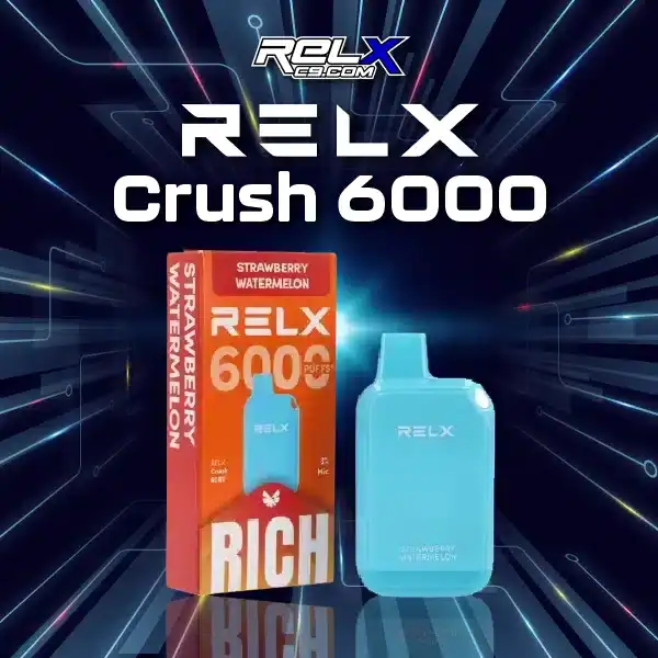 relx crush 6000-strawberry watermelon