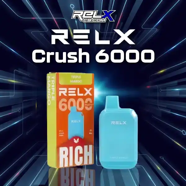 relx crush 6000-triple mango