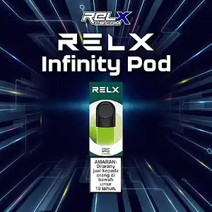 relx infinity pod 2หัว-crisp green