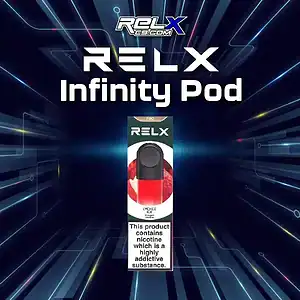 relx infinity pod 2หัว-lychee ice