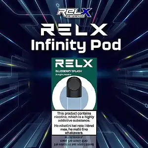 relx infinity pod-bluberry splash