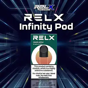 relx infinity pod-grape apple