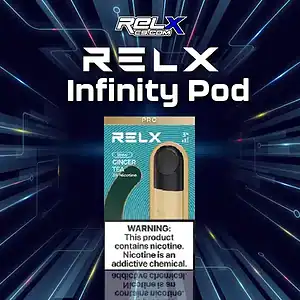 relx infinity podg inger tea