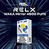waka mirror 4500 puffs-blueberry lemon