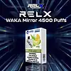 waka mirror 4500 puffs-mango aloe melon