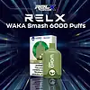 waka smash 6000 puffs-fresh mint