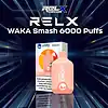 waka smash 6000 puffs-lychee orange