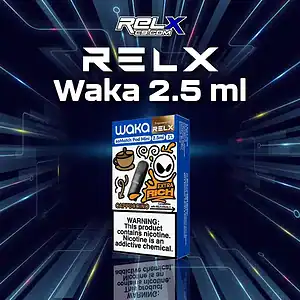 หัวน้ำยา relx waka 2.5 ml-cappuccion