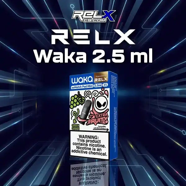 หัวน้ำยา relx waka 2.5 ml-green grape