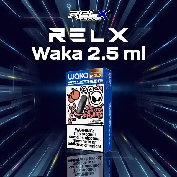 หัวน้ำยา relx waka 2.5 ml-peach ice