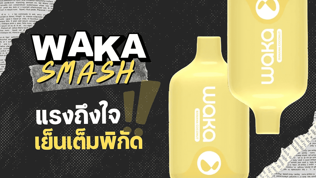 บุหรี่ไฟฟ้า ใช้แล้วทิ้ง