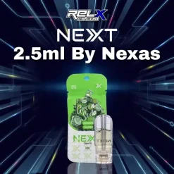 next 2.5 ml green soda