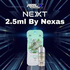 next 2.5 ml menthol extra