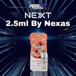 next 2.5 ml peach ice