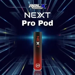 next pro pod close system black red