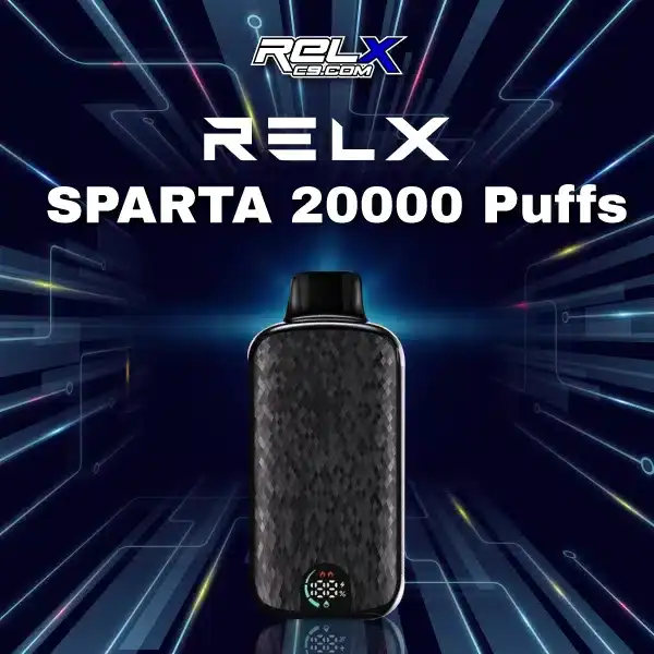 relx sparta 20000 puffs cola