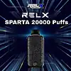 relx sparta 20000 puffs peach strawberry