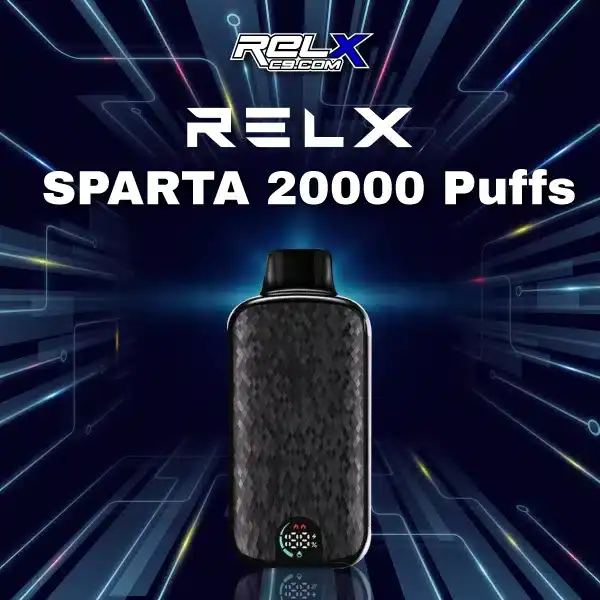 relx sparta 20000 puffs strawberry