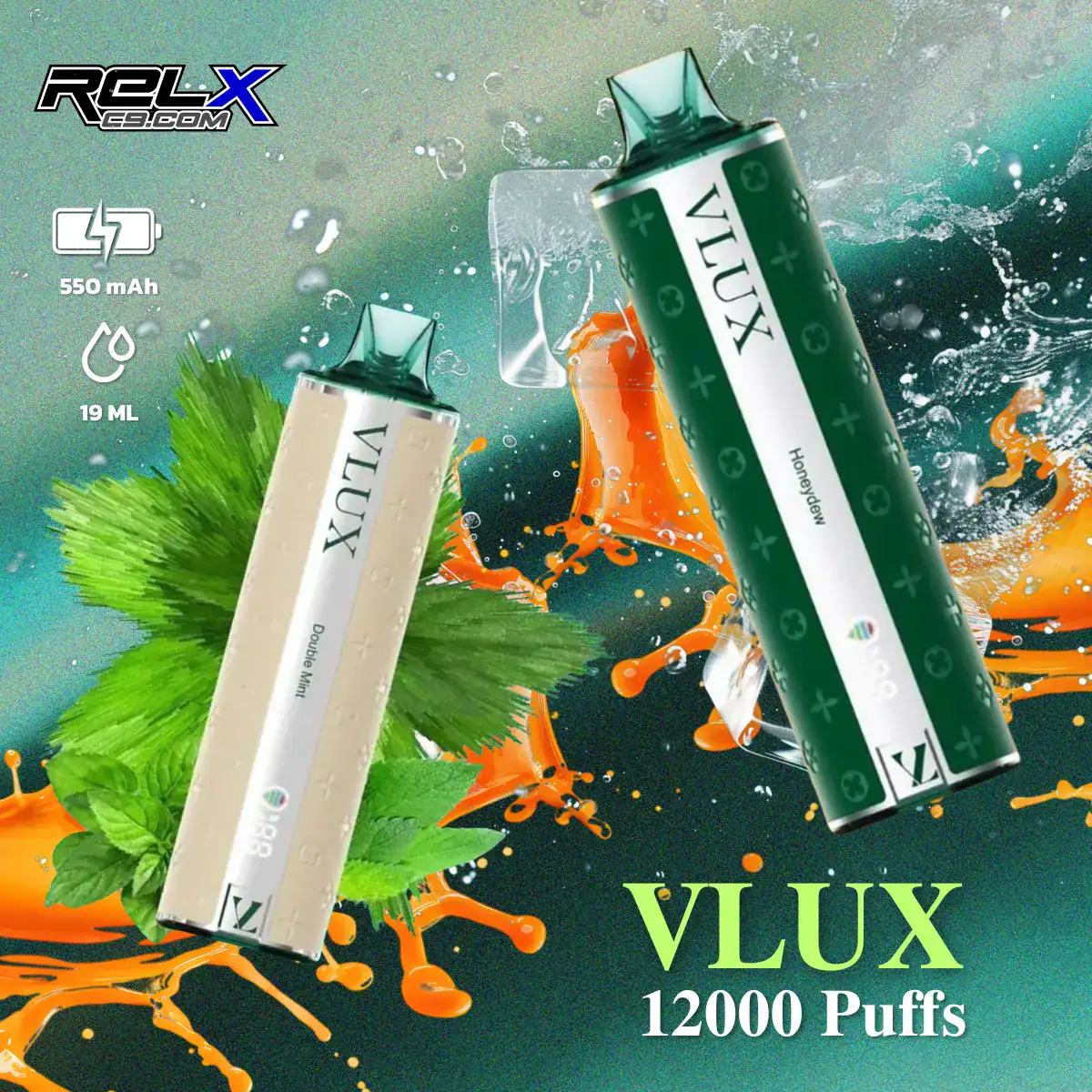Vlux 12000 ฟีลสูบนุ่ม ควันเยอะ น้ำยาชัดทุกคำ