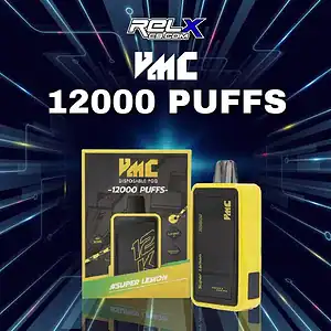 vmc disposable pod 1200 puffs super lemon