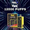 vmc disposable pod 12000 puffs grape apple