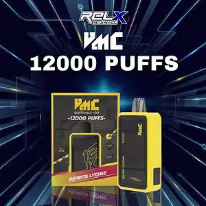 vmc disposable pod 12000 puffs sprite lychee