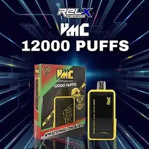 vmc disposable pod 12000 puffs watermelon juice nic50