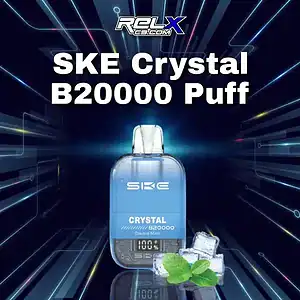 ske crystal b20000 puffs double mint