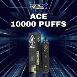ace 10000 puffs กลิ่นแอปเปิ้ล หวานกรอบหอมสดใส ดึงดูดใจทุกคำ