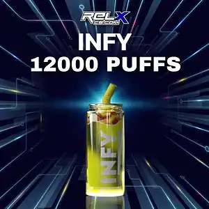 Infy 12000 puff กลิ่นลูกอมกล้วย หวานหอมอร่อยลงตัว ไม่เหมือนใคร