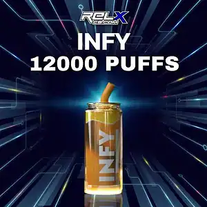 Infy 12000 puff กลิ่นส้มโซดา ด้วยรสชาติความอร่อย เพิ่มอรรถรสการสูบอย่างยอดเี่ยม
