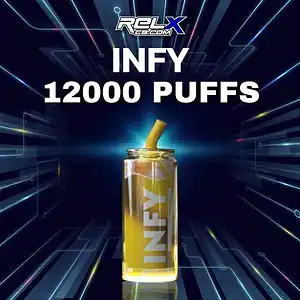 Infy 12000 puff กลิ่นชาพืชอู่หลง อร่อย ราคาถูก