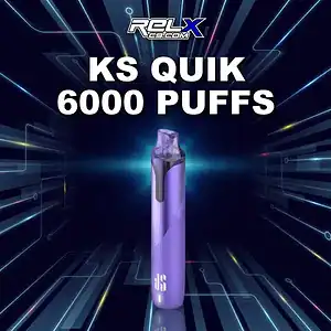 ks quik 6000 puffs grape