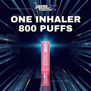 one inhaler 800 puffs กลิ่นสตรอว์เบอร์รี่ หอมหวานสดใส ฉ่ำทุกคำ