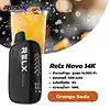 relx novo 14k กลิ่น Orange Soda – ส้มโซดา