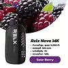 relx novo 14k กลิ่น Sour Berry – เบอร์รี่เปรี้ยว