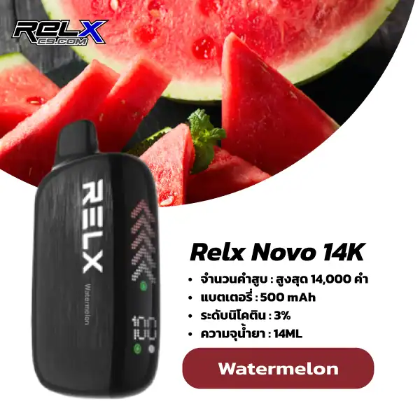 relx novo 14k กลิ่น
