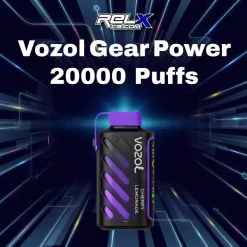 vozol gear power 20000 puffs กลิ่นเชอร์รี่เลมอนเนด หวานอมเปรี้ยวซ่ากระปรี้กระเปร่า