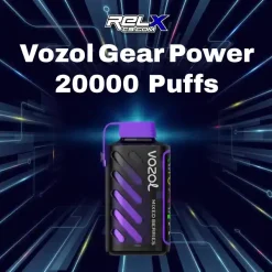 vozol gear power 20000 puffs กลิ่นเบอร์รี่รวม หอมเปรี้ยวหวาน สดชื่นหลากหลาย