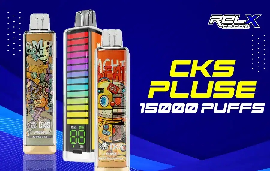 CKS Pulse 15000 Puffs กลิ่นหลากหลาย ฟินไม่มีสะดุด