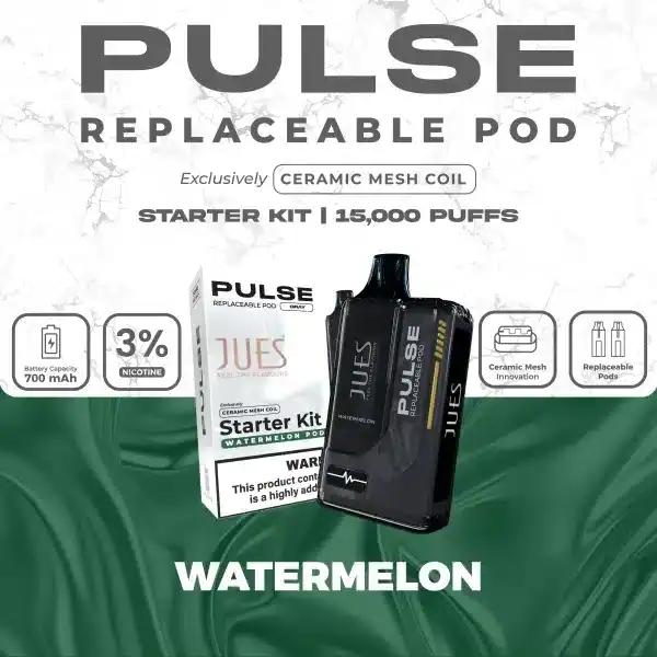 jues pulse 15k กลิ่นแตงโมหวานฉ่ำ เย็นสดชื่น เหมือนเพิ่งหั่นจากลูก