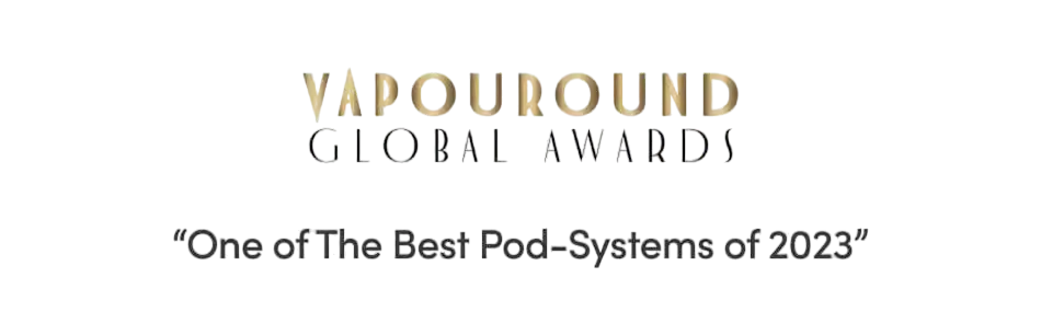 VAPOUROUND GLOBAL AWARDS "One of The Best Pod-Systems of 2023"