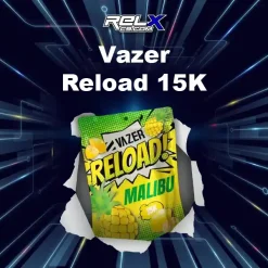 vazer reload 15k กลิ่นสับปะรดผลไม้ หอมหวานแบบซัมเมอร์สไตล์