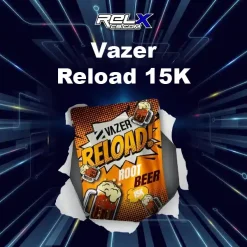 vazer reload 15k กลิ่นหอมหวานแบบรูทเบียร์แท้ ๆ กลิ่นเฉพาะตัวแบบคลาสสิก