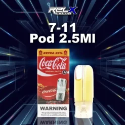 หัวพอต 7-11 2.5 ml กลิ่นโคล่าซ่าหอมหวาน ให้ฟีลน้ำอัดลมเต็มคำ