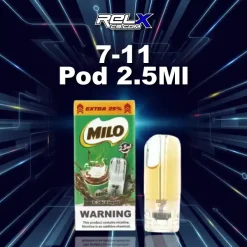 หัวพอต 7-11 2.5 ml กลิ่นช็อกโกแลตนมหอมเข้มข้น หวานมันกลมกล่อม