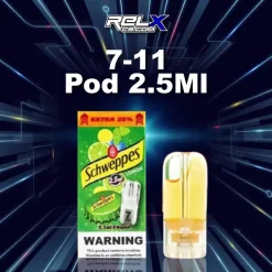 หัวพอต 7-11 2.5 ml กลิ่นมะนาวซ่าหอมสะอาด สดชื่นเหมือนเครื่องดื่มเลมอนโซดา