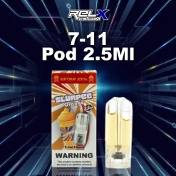 หัวพอต 7-11 2.5 ml กลิ่นส้มเย็นซ่า สดชื่นเปรี้ยวหวานเหมือนสเลอปี้