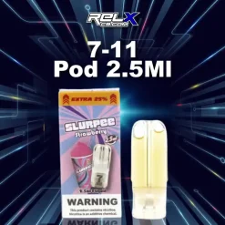 หัวพอต 7-11 2.5 ml กลิ่นสตรอว์เบอร์รี่เย็นสดชื่น เหมือนสเลอปี้หวานฉ่ำ